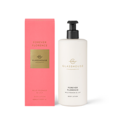 Load image into Gallery viewer, Glasshouse Fragrances – Forever Florence Body Lotion