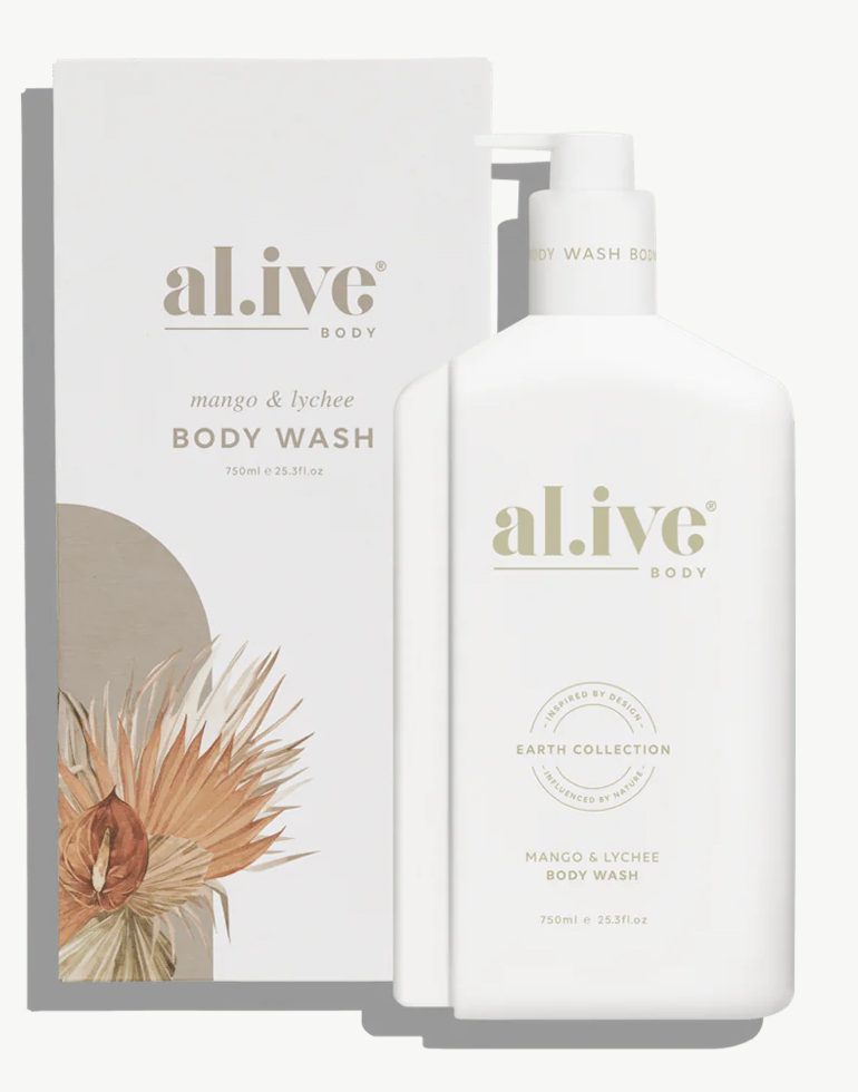 750ml Body Wash - Mango & Lychee