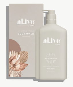 750ml Body Wash - Sea Cotton & Coconut