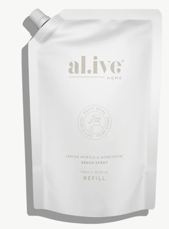900ml Bench Spray Refill - Lemon Myrtle & Honeydew