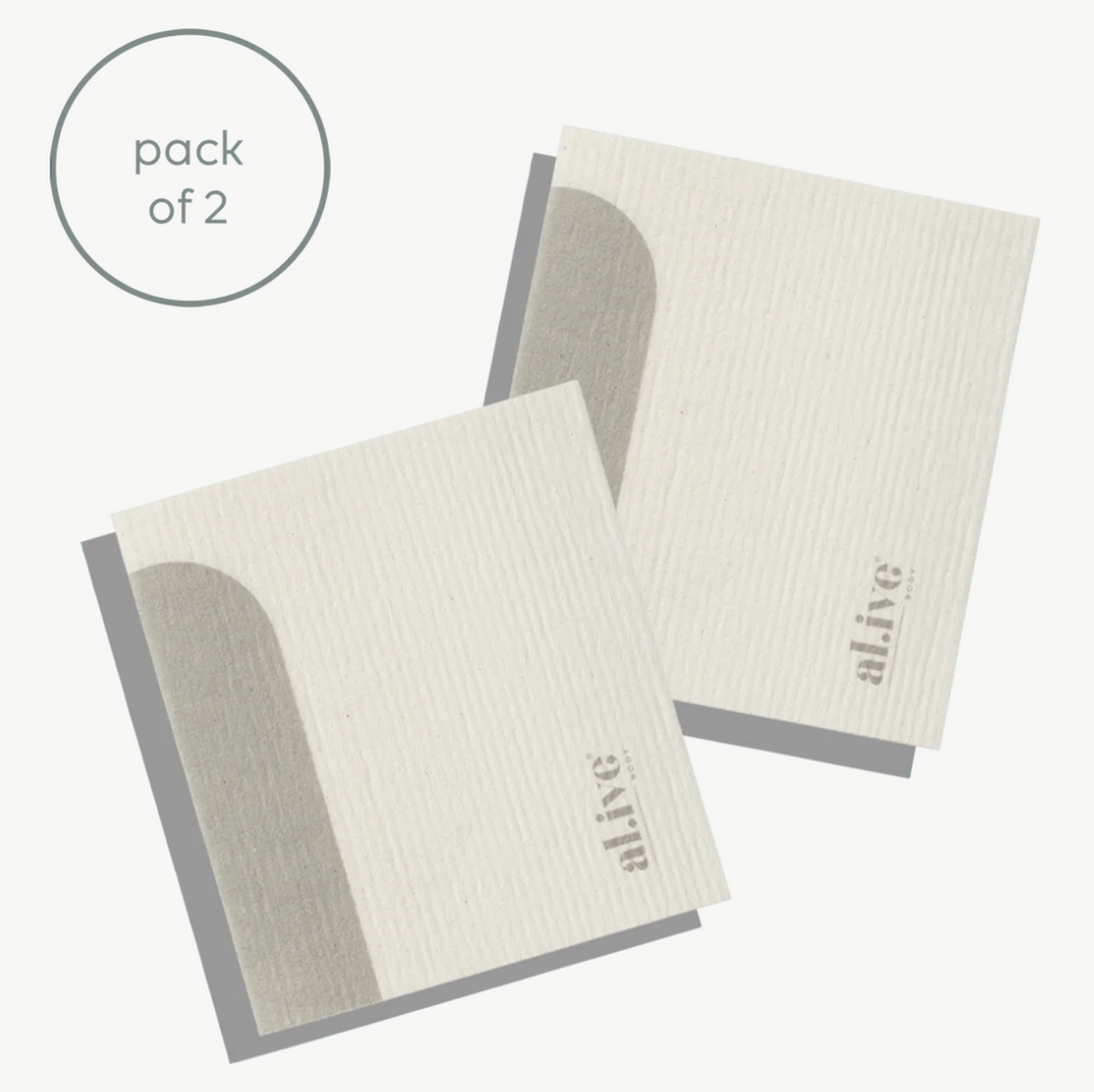Biodegradable Dish Cloth - Pack Of 2