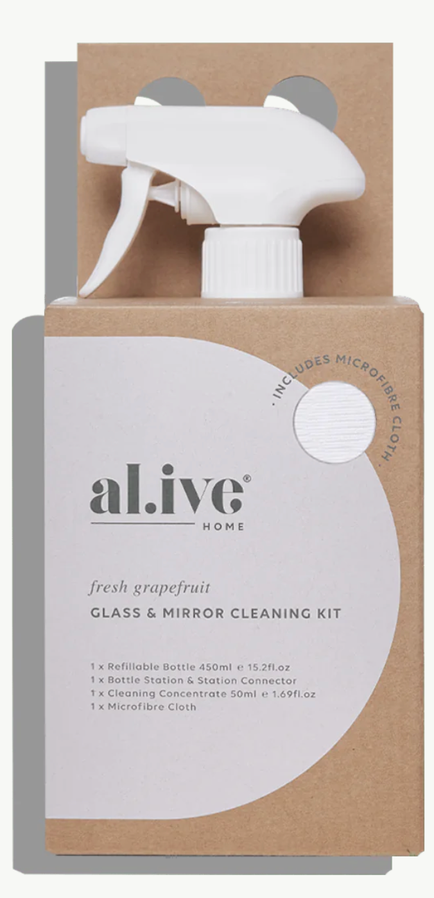 Glass & Mirror Cleaning Kit