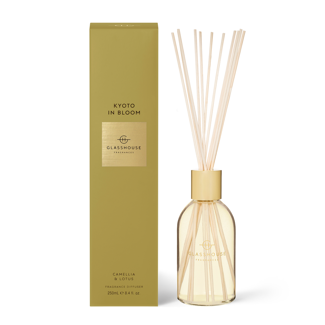 Glasshouse Fragrances – Kyoto In Bloom Diffuser 250mL