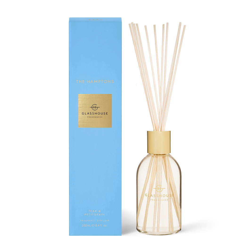 Glasshouse Fragrances – Hamptons Diffuser 250mL